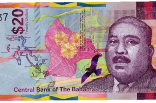 20 багамских долларов