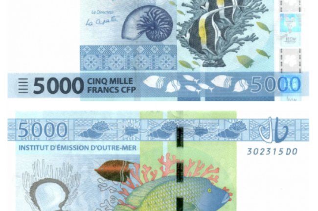 5000 французских тихоокеанских франков