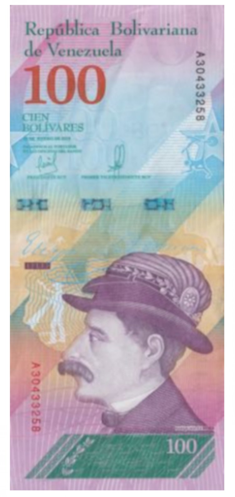 100 венесуэльских боливаров