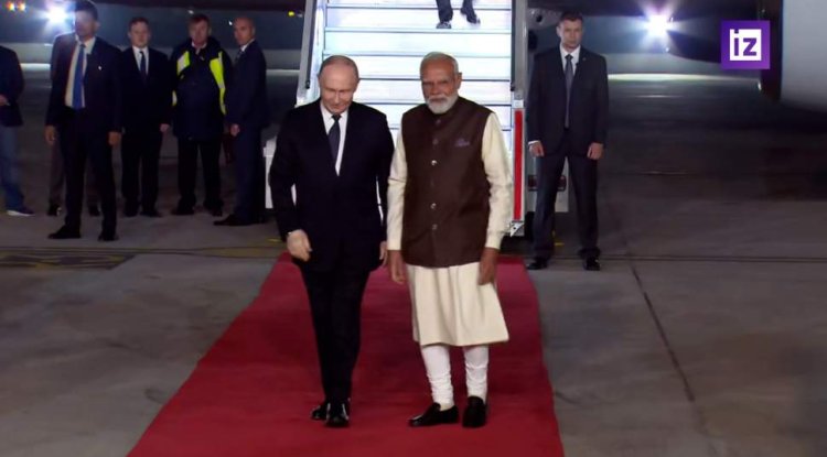 Путин прилетел в Индию с визитом
